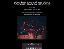 Tablet Screenshot of davlensoundstudios.com